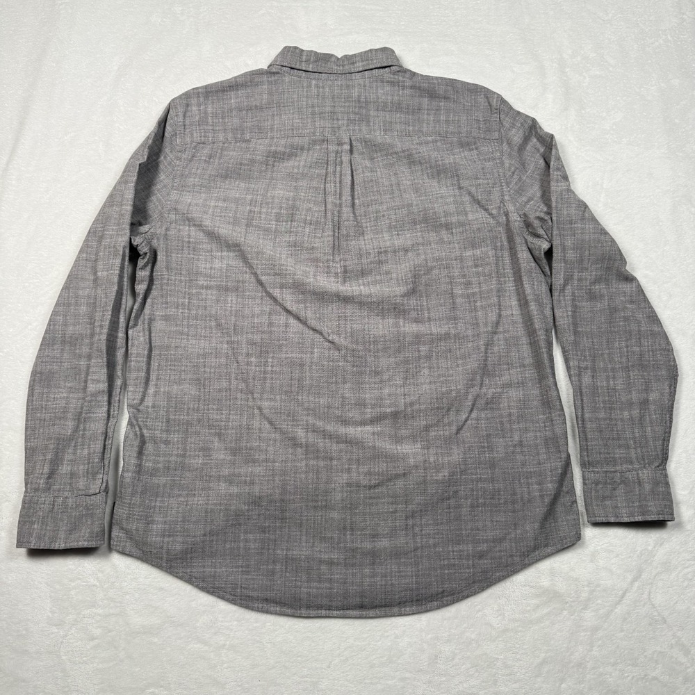 Vineyard Vines Shirt Mens‎ Large Gray Dockman Long Sleeve Casual Button Up - Picture 7 of 11